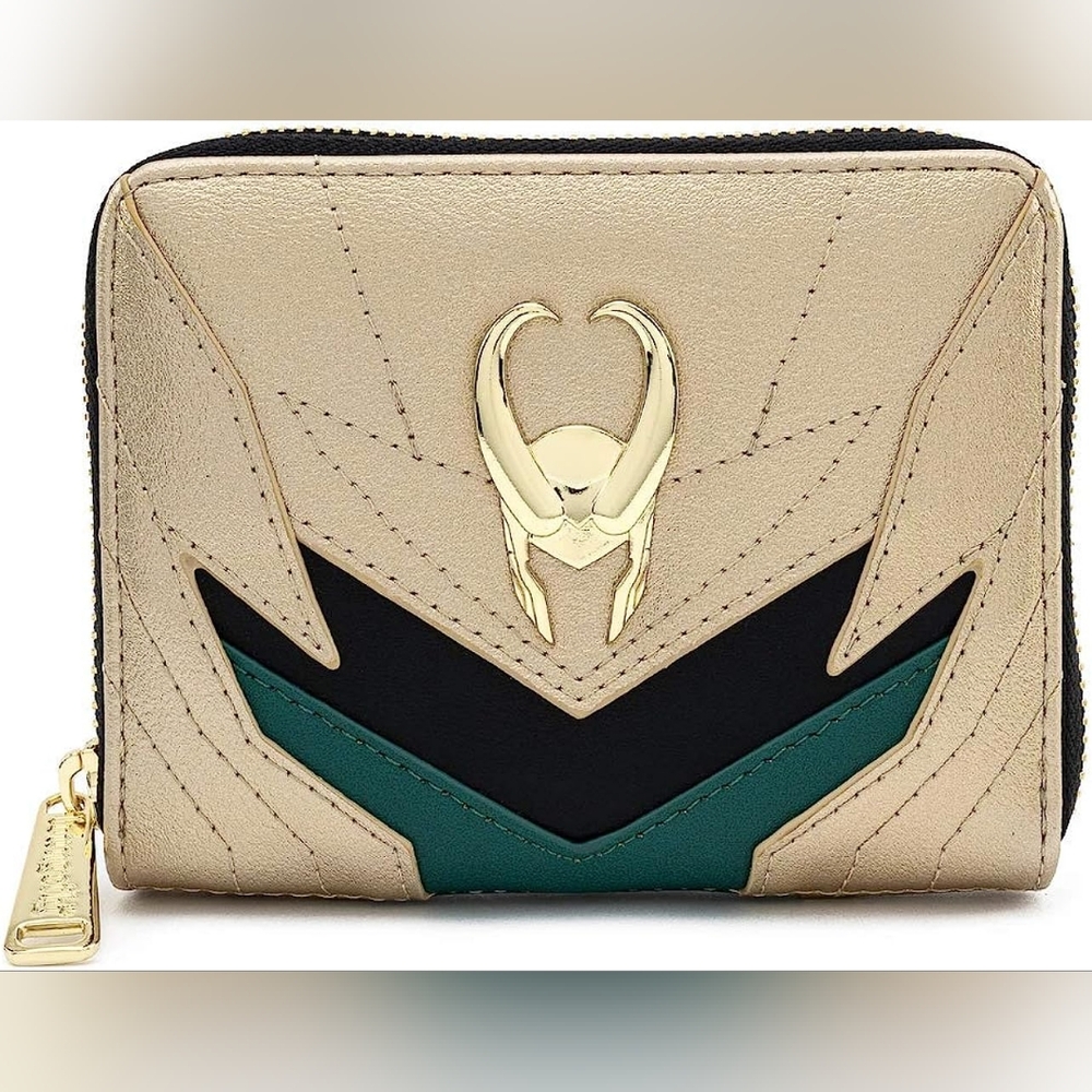 Loungefly Loki Bifold Zip Wallet